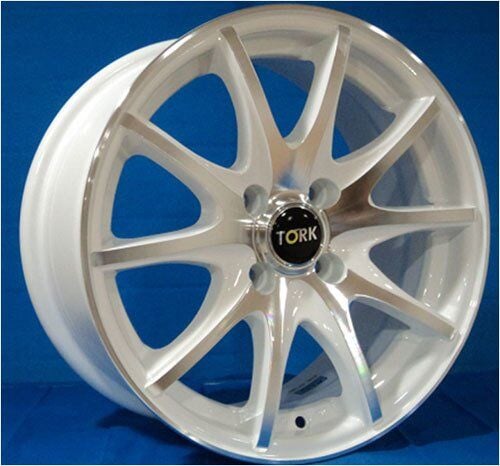 Megatork TORK 385 6x14inç 4x100 White Machined Çelik Jant