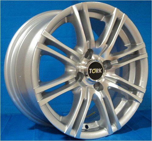 Megatork TORK 3153 6x14inç 4x100 Silver Machined Çelik Jant