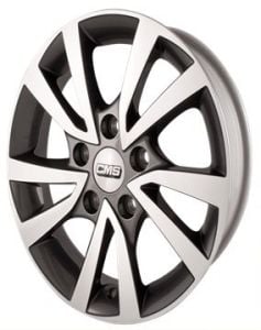 CMS 828 6.5x15inç 5x112 Sılver Diamond Çelik Jant