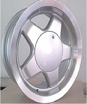 SLK Slk 1684 6x14inç 4x108 et38 63.3 Sılver XL Machined Çelik Jant