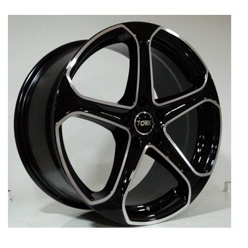 Megatork TORK 9520 8X18inç 5x112  Black Machined Çelik jant