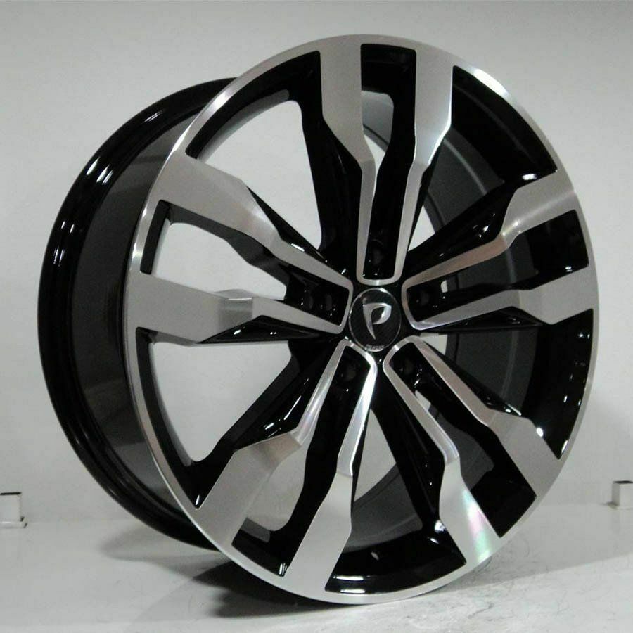 BKY0207 8.5X20 inç 5X112 ET40 66.56 MAT BLACK LIP MACHINED XL ÇELİK JANT 1 TAKIM (4 adet) JANT SİPARİŞİ