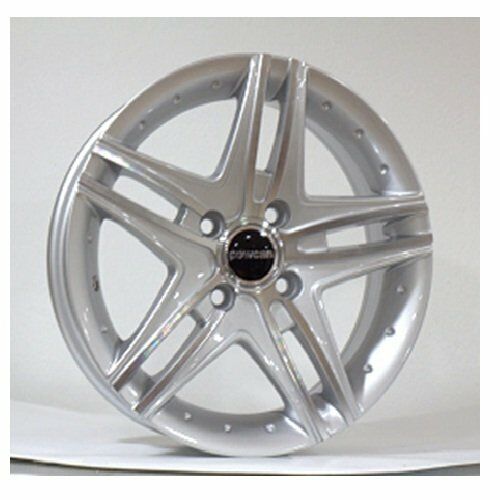 Powcan BK 317 6x14inç 4x100 SİLVER  MACHINED ÇELİK JANT