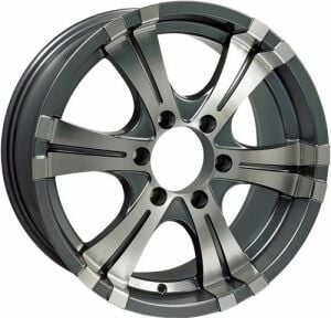 Slk SLK 1092 8x18inç 5x130 Gun Machined Çelik Jant