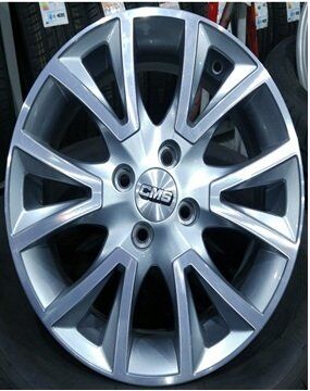 CMS 832 6.5x15inç 5x108 Sılver Diamond Çelik Jant
