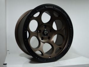 BK 5748 9x18 inç 6x139.7 et-20 110 MAT BLACK  Machined Çelik Jant