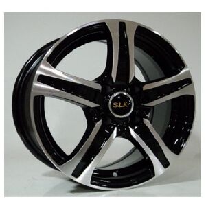 Slk SLK 1350 6x14inç 4x100 Black Machined Çelik Jant