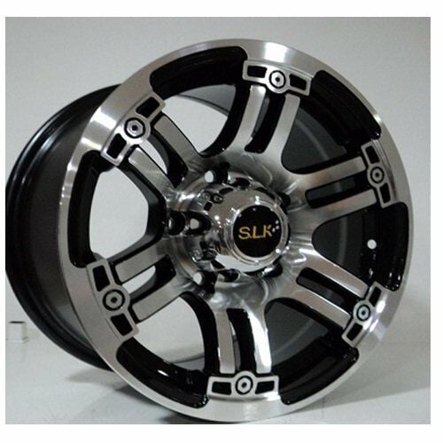 Slk SLK 1381 8x15inç 5x130 Black Machined Çelik Jant