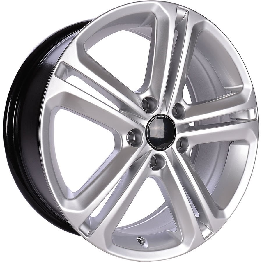 BK 919 8.5x19inç 5x112 et45 57.1 HYPER SILVER  Machined Çelik Jant 1 TAKIM (4 adet) JANT SİPARİŞİ