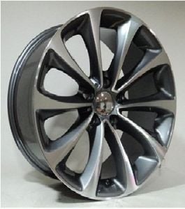 Powcan BK 845 8.5X19inç 5x120 et30 72.56 Gun Machined BMW Çelik Jant