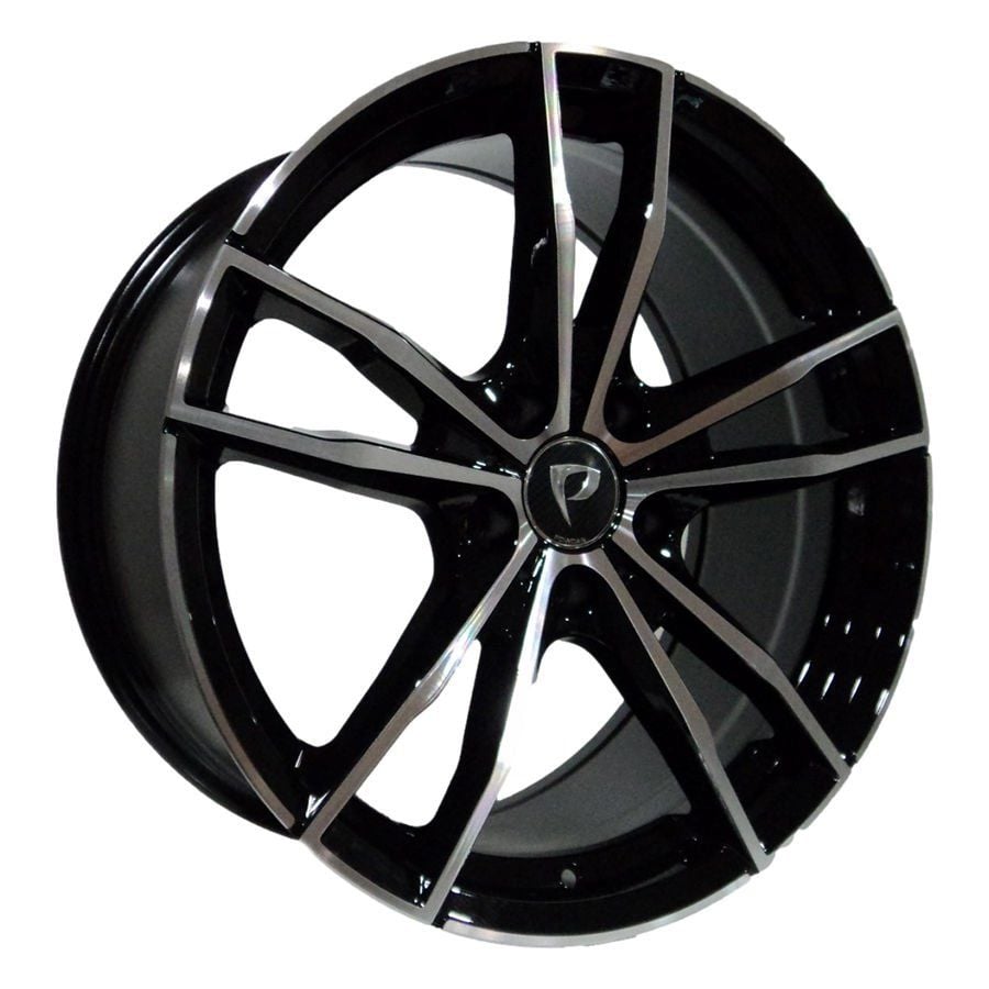 BK 5495 9X19İNÇ  5X120 ET37 72.56 BLACK MACHINED XL ÇELİK JANT