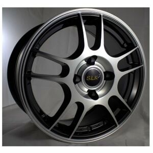 Slk SLK 1340 6x14inç 4x100 Black Machined Çelik Jant