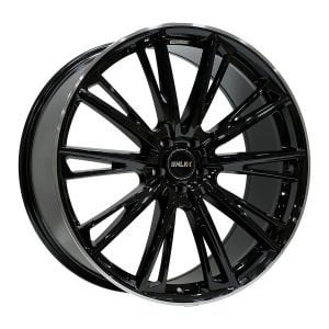 SLK 8166 9X20İNÇ  5X108 ET45 73.1 BLACK LIP MACHINED ÇELİK JANT