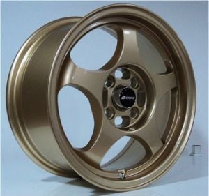 Slk SLK 1421 6.5x15inç 4x100 Bronz Spoon Çelik Jant TEK JANT SİPARİŞİ