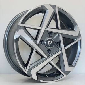 BKY 1237 6.5X16İNÇ 4X100 ET40 67.1 GUN MACHINED XL ÇELİK JANT