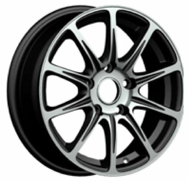 Tailong TL 065 6x14inç 4x100 Gun Machined Çelik Jant