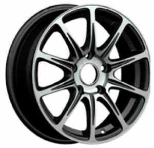 Tailong TL 065 6x14inç 4x100 Gun Machined Çelik Jant