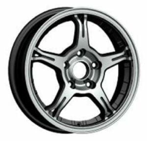 Tailong TL 5213 6x15inç 4x100 Black Machined Çelik Jant