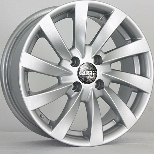 Carre CAR 531 6.5x15inç 4x114.3 Silver Machined Çelik Jant