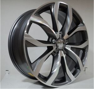 Powcan BK 633 7.5x20inç 5x112 Gun Machined AUDI Replika Çelik Jant