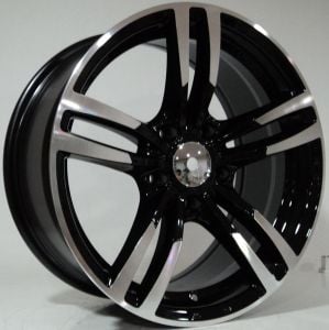 TORK 9060 8X17İNÇ 5X120 ET35 72.6 black Machıned XL ÇELİK JANT