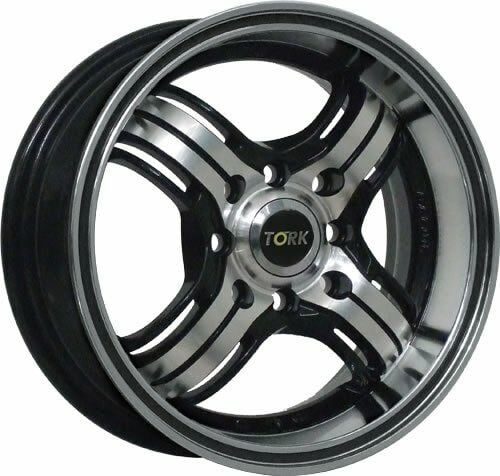Megatork TORK 597 6x14inç 4x114 BLACK MACHINED BLACK