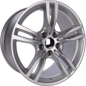 BK 5183 9x19inç 5x120 et45 72.56 SILVER Machined Çelik Jant