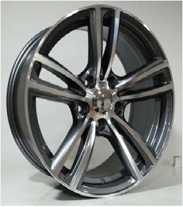 Powcan Bk 5055 8x18inç 5x120 et35 72.56 Gun Machined Bmw Çelik Jant