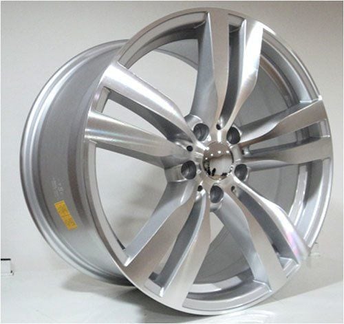 Powcan BK 588 8.5x19inç 5x120 Silver Machined BMW Replika Çelik Jant