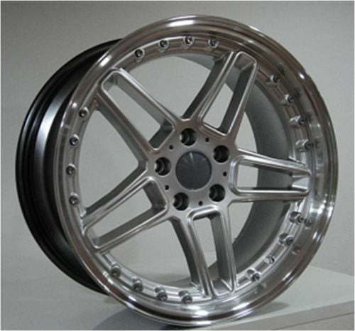 Megatim TIM 285 8.5x19inç 5x120 Hyper Silver Machined BMW Replika Çelik Jant