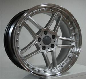 Megatim TIM 285 8.5x19inç 5x120 Hyper Silver Machined BMW Replika Çelik Jant