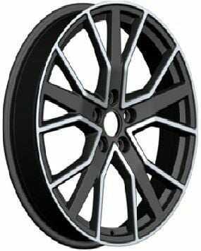 Powcan Bk 5084 8x18inç 5x112 et45 66.45 Gun Machined Audi Çelik Jant