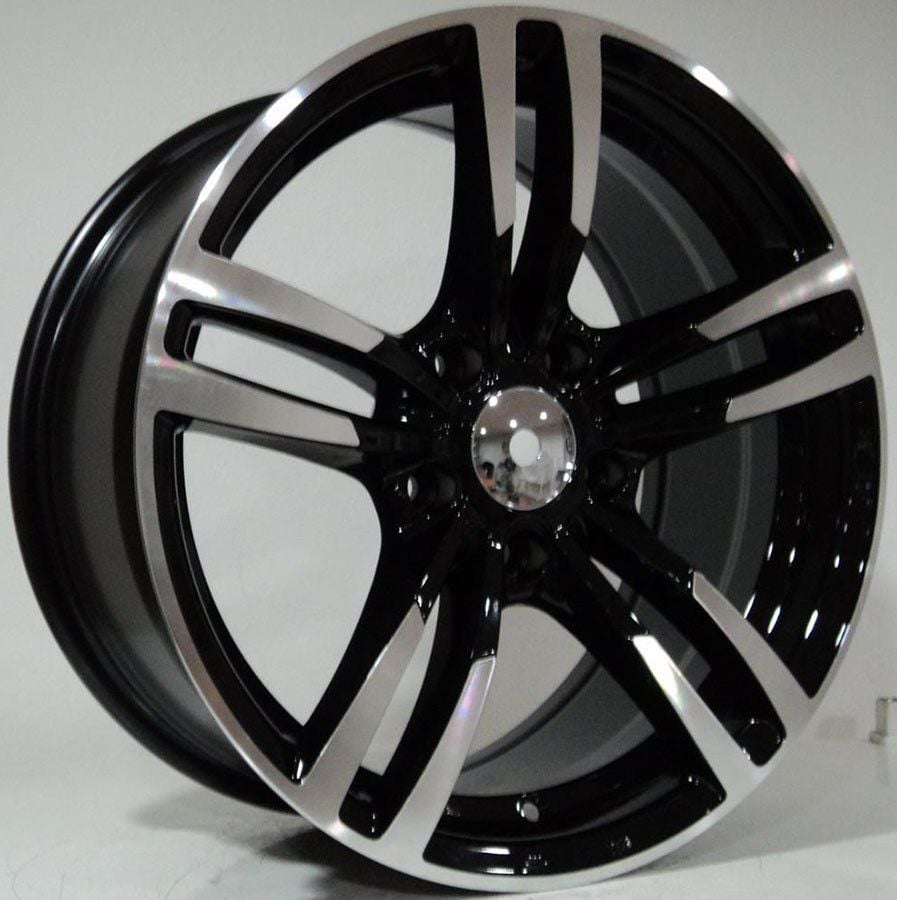 TORK 9060 8.5x19inç 5x120 et34 72.6 BLACK Machined Çelik Jant