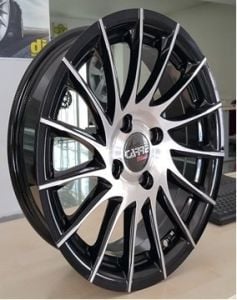 DEDİKA DY 605 6.5x15inç 5x114,3 et39 60.1 Black Machined Çelik Jant