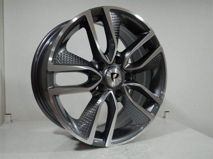 BK 667 6.5x15inç 5x114,3 et39 60.1 Black Machined Çelik Jant 1 TAKIM (4 adet) JANT SİPARİŞİ
