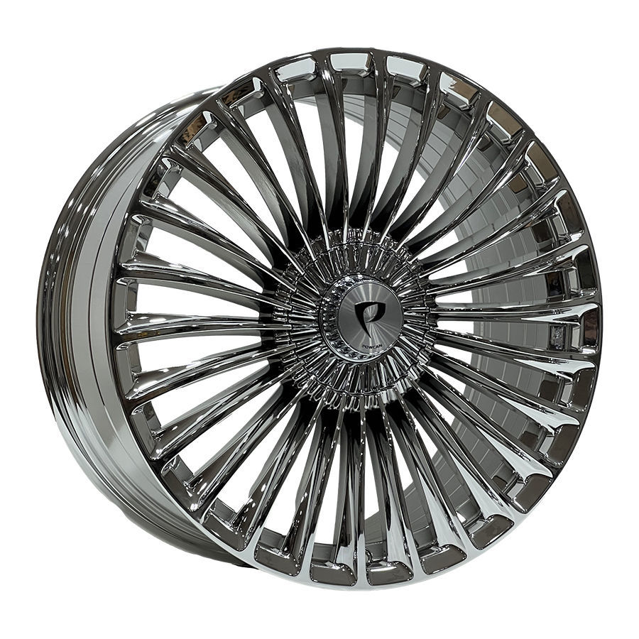 BK 3S198 9.5X20İNÇ  5X120 ET37 72.56 VACOOM CHROME XL ÇELİK JANT