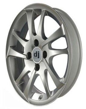 Dj DJ 395 6x14inç 4x100 et35 67.1 Sılver Diamond Çelik Jant