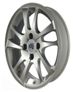 Dj DJ 395 6x14inç 4x100 et35 67.1 Sılver Diamond Çelik Jant