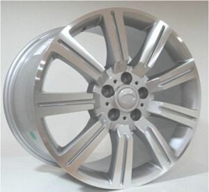 Megatim TIM 170 9x19inç 5x120 Silver Machined Range Rover Replika Çelik Jant