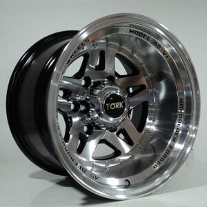 TORK-3917 10 X 15 İNÇ 6X139.7 ET-44 110 MAT BLACK 1 TAKIM (4 adet) JANT SİPARİŞİ
