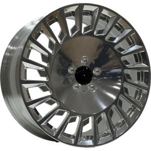 FRM FMB 27 9.5X20 inç 5X112 ET43 66.5 POLISHED XL ÇELİK JANT