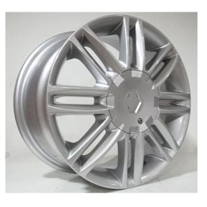 Megatım TIM 207 6X15inç 4X100 Silver Machined  RENAULT Replika Çelik Jant