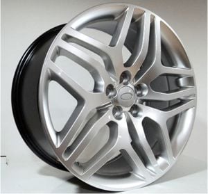 Powcan BK 643 8.5x20inç 5x108 Hyper Silver Range Rover Replika Çelik Jant