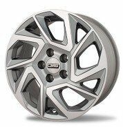BKY-1127 6 X 15 İNÇ 4X100 ET51 54.1 BLACK MACHINED XL ÇELİK JANT 1 TAKIM (4 adet) JANT SİPARİŞİ