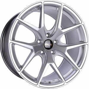 SLK 8007 8.5x20inç 5x120 et32 72.56 MAT BLACK Machined Çelik Jant