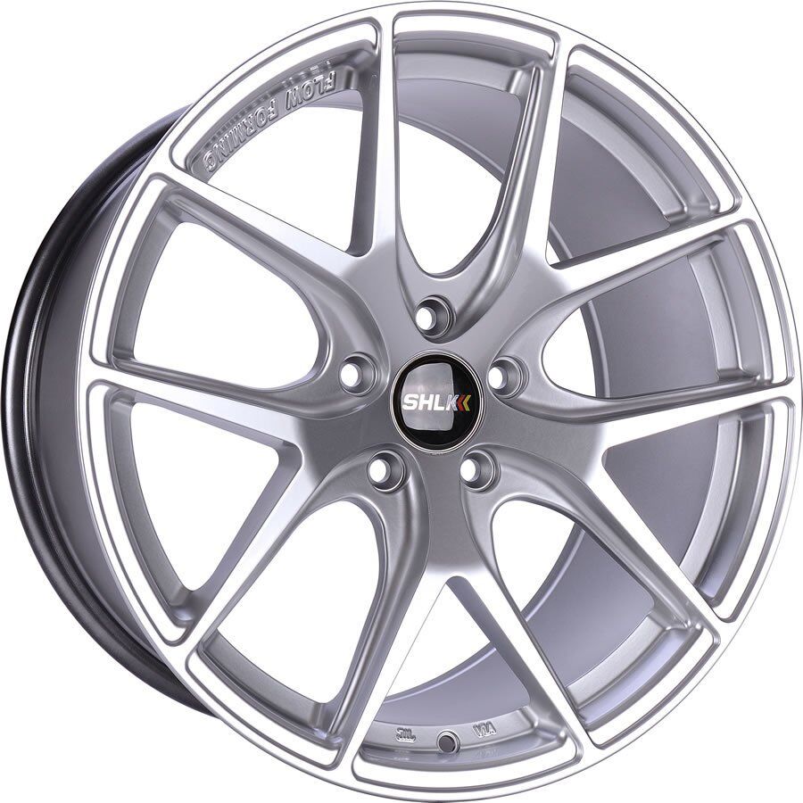 SLK 8007 9.5x20inç 5x120 et38 72.56 MAT BLACK Machined Çelik Jant