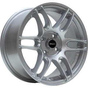 SLK 1524 7X15İNÇ  4X100 ET38 73.1 SILVER ÇELİK JANT