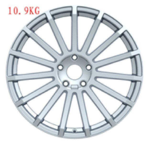 MEGATIM TIM 890 8X18inç 5X108 HYPER SİLVER REPLİKA ÇELİK JANT