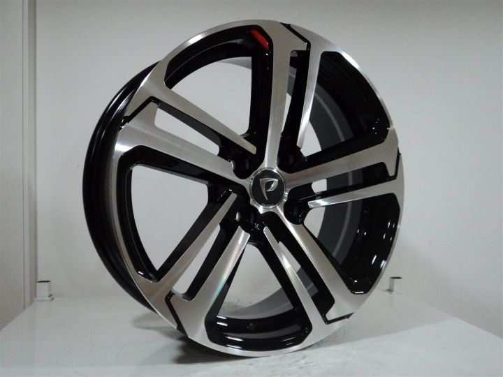 BK 5447 6.5X16 inç 4X108 ET20 65.1 BLACK MACHINED XL 1 TAKIM (4 adet) JANT SİPARİŞİ