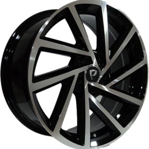 BK 5329 6.5X16 inç 5X100 ET35 57.1 BLACK MACHINED XL